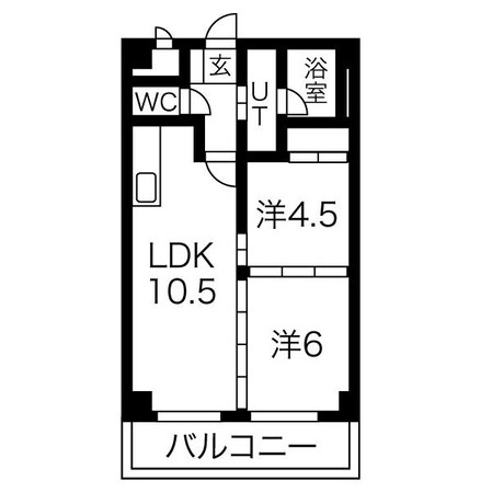 元町駅 徒歩6分 1階の物件間取画像